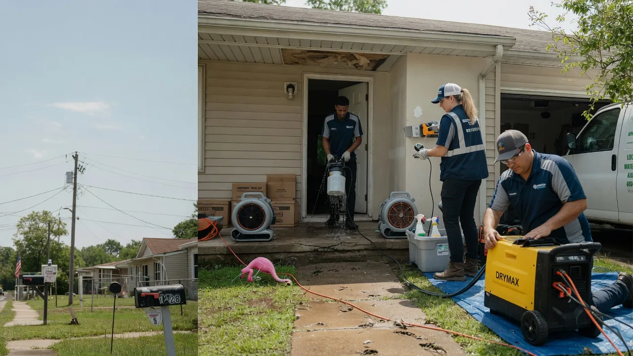 Storm Damage Water Removal in Estherwood, LA near me
